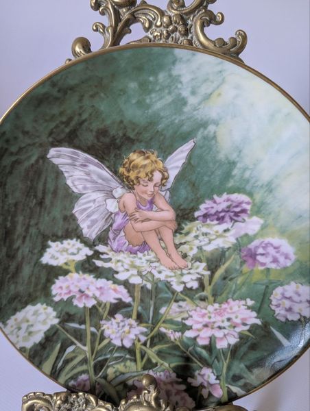Вінтажна колекційна тарілка &laquo;The Candytuft Fairy&raquo; (Фея іберіса / іберійки) від Heinrich (Villeroy & Boch) TR-00139 фото