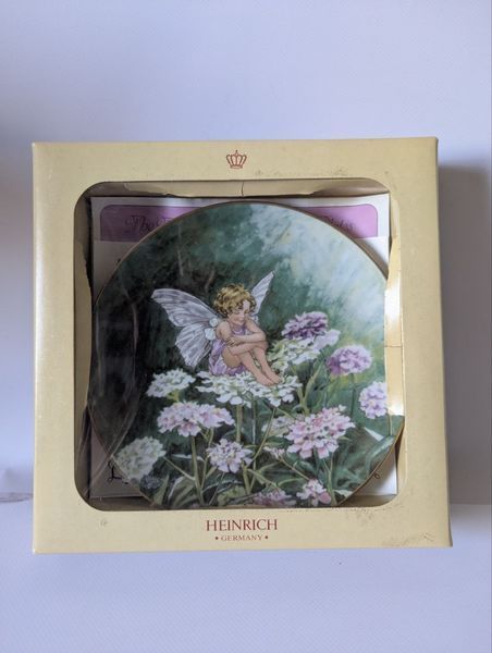 Вінтажна колекційна тарілка &laquo;The Candytuft Fairy&raquo; (Фея іберіса / іберійки) від Heinrich (Villeroy & Boch) TR-00139 фото