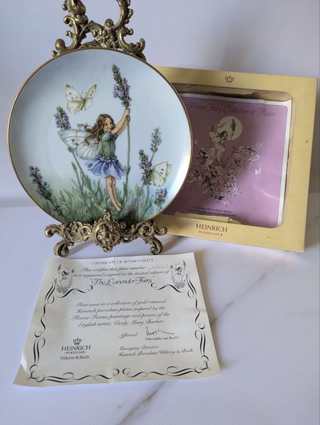 Вінтажна колекційна тарілка &laquo;The Lavender Fairy&raquo; (Фея лаванди) від Heinrich (Villeroy & Boch) TR-00140 фото