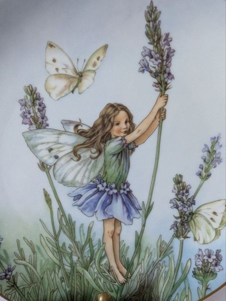 Вінтажна колекційна тарілка &laquo;The Lavender Fairy&raquo; (Фея лаванди) від Heinrich (Villeroy & Boch) TR-00140 фото