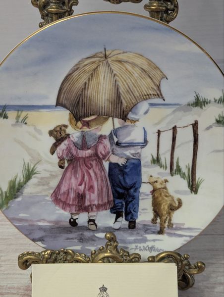 Тарілка настінна, Royal Worcester, "One Glorious Summer", Англія, 1993 рік TR-0052 фото