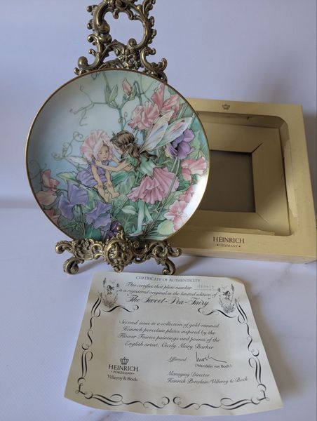 Вінтажна колекційна тарілка &laquo;The Blackthorn Fairy&raquo; (Фея терну) від Heinrich (Villeroy & Boch) TR-00142 фото