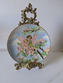 Вінтажна колекційна тарілка &laquo;The Apple Blossom Fairy&raquo; (Фея яблуневого цвіту) від Heinrich (Villeroy & Boch) TR-00143 фото