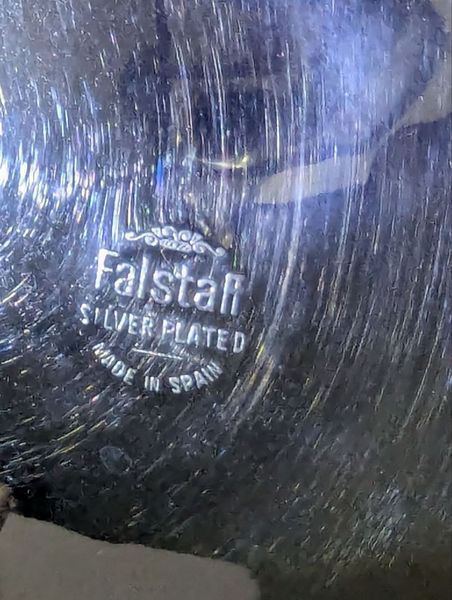 Колекційний посріблений келих Falstaff &laquo;Spanish Goblets&raquo; з історією, 200 мл (Іспанія). Екземпляр №3. IN-0082 фото