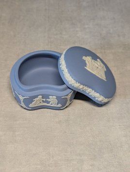 Скринька, Wedgwood Jasper, Англія, 1970 рік W-0058 фото