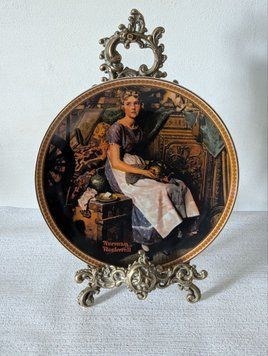 Тарілка настінна, Knowles, Norman Rockwell, серія "Rediscovered Women", USA TR-0013 фото