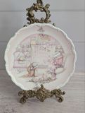 Тарілка настінна, Royal Doulton, серія "THE WIND IN THE WILLOWS" ("ВІТЕР У ВЕРБАХ"), 1984 рік. TR-0016 фото