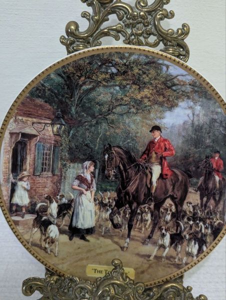 Тарілка настінна, Royal Doulton, "The Huntsman's call", Англія TR-0041 фото