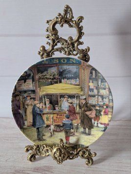 Тарілка настінна "Cries of London", The Ice-Cream Seller, Davenport, Англія, 1991 рік. TR-0062 фото