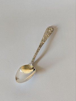Cрібна чайна ложка Stieff Rose 15 см (США, 1910-1928 рр.), №1 S-0099 фото