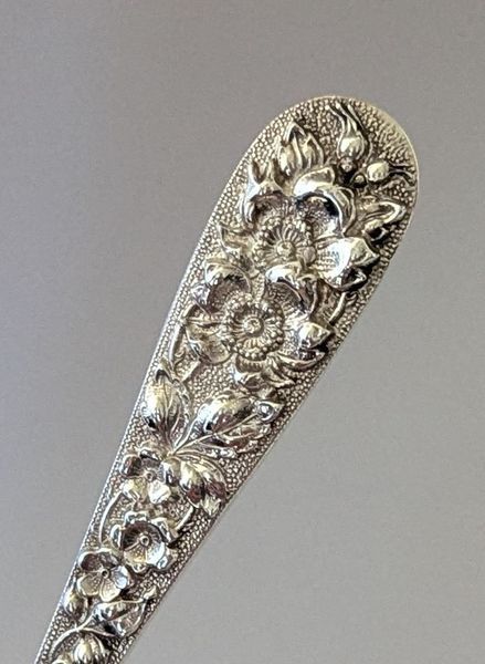 Cрібна чайна ложка Stieff Rose 15 см (США, 1910-1928 рр.), №1 S-0099 фото