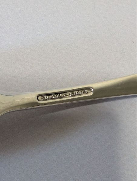 Cрібна чайна ложка Stieff Rose 15 см (США, 1910-1928 рр.), №1 S-0099 фото