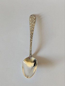 Срібна чайна ложка Stieff Rose, 15 см., 32 г., (1910-1928 рр) (Ложка №2) S-00100 фото