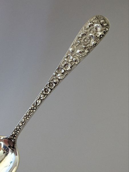 Срібна чайна ложка Stieff Rose, 15 см., 32 г., (1910-1928 рр) (Ложка №2) S-00100 фото