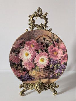 Тарілка настінна, Royal Worcester, серія "Natures Bouquet", Англія, 1995 рік TR--0025 фото