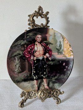 Тарілка настінна , Knowles, серія "THE KING AND I" (Король і Я), "A Puzzlement", USA, 1985 рік. TR-0077 фото