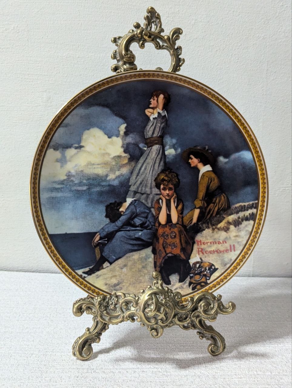 Тарілка настінна, Knowles, Norman Rockwell, серія "Rediscovered Women", USA