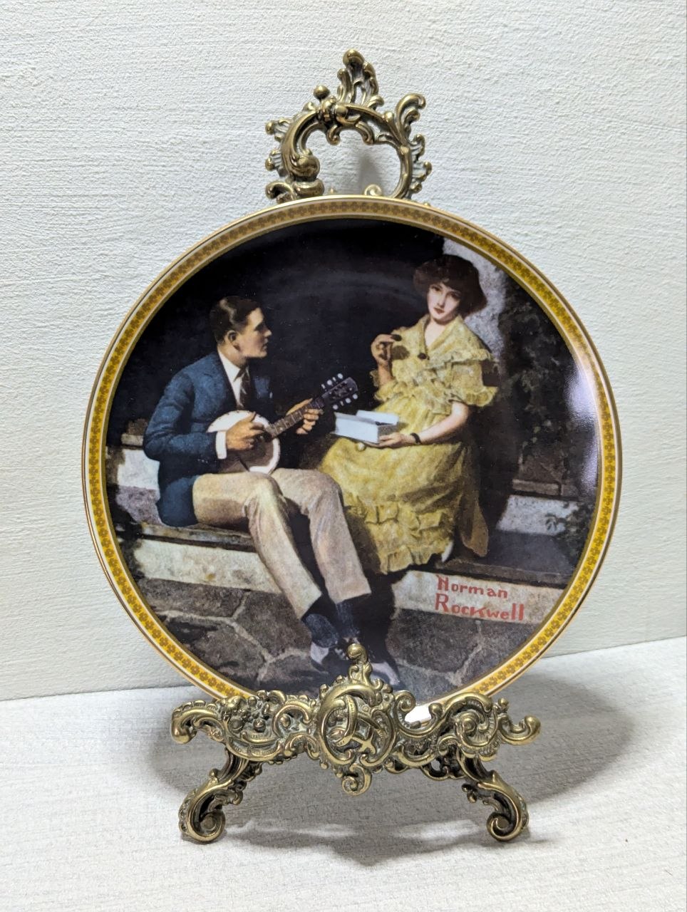 Тарілка настінна, Knowles, Norman Rockwell, серія "Rediscovered Women", USA