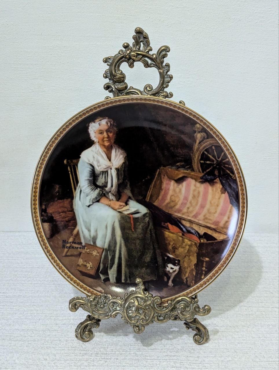 Тарілка настінна, Knowles, Norman Rockwell, серія "Rediscovered Women", USA